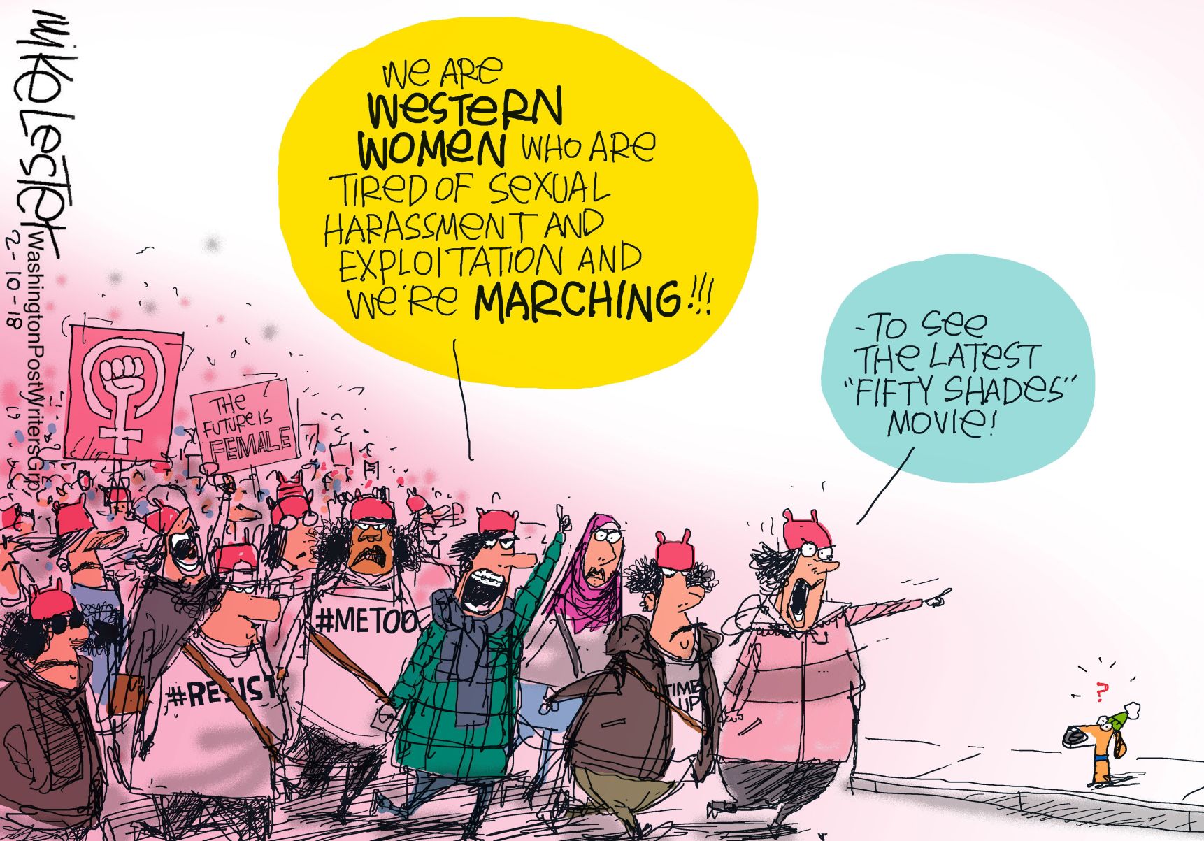 Mike Lester cartoon